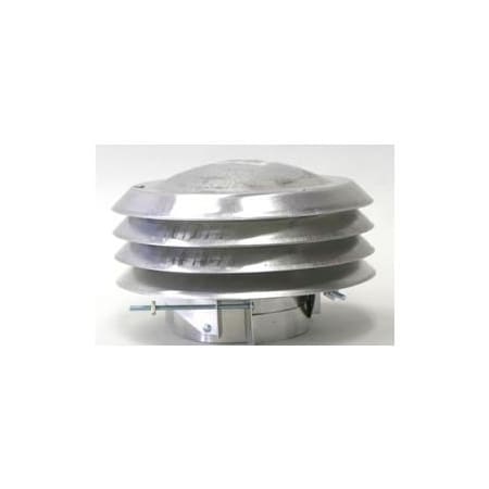 Sunstar Heating Products SunStar 4" Combustion Air Cap For Infrared Tube Heaters 41000020